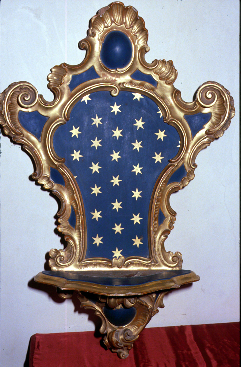 tronetto per esposizione eucaristica - bottega veneta (sec. XIX)