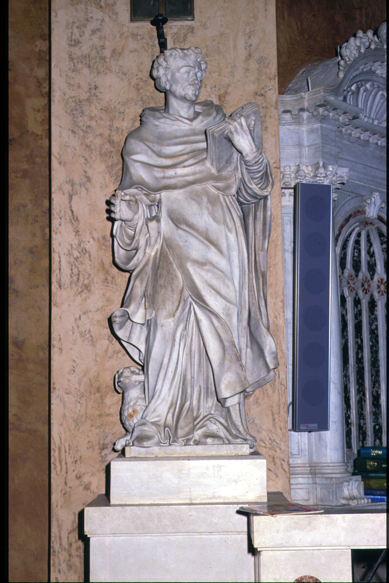 San Domenico (scultura) di Tarsia Antonio (attribuito) - ambito veneto (fine/inizio secc. XVII/ XVIII)