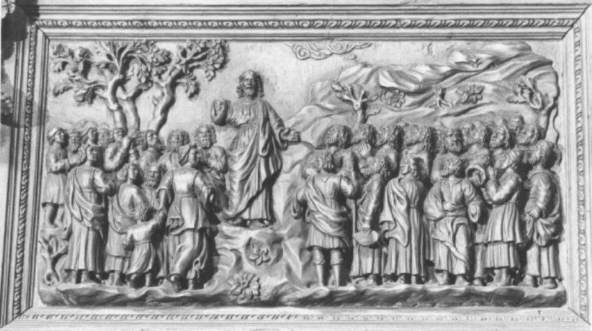 Cristo che predica (rilievo) di Frate Elia (sec. XVIII)