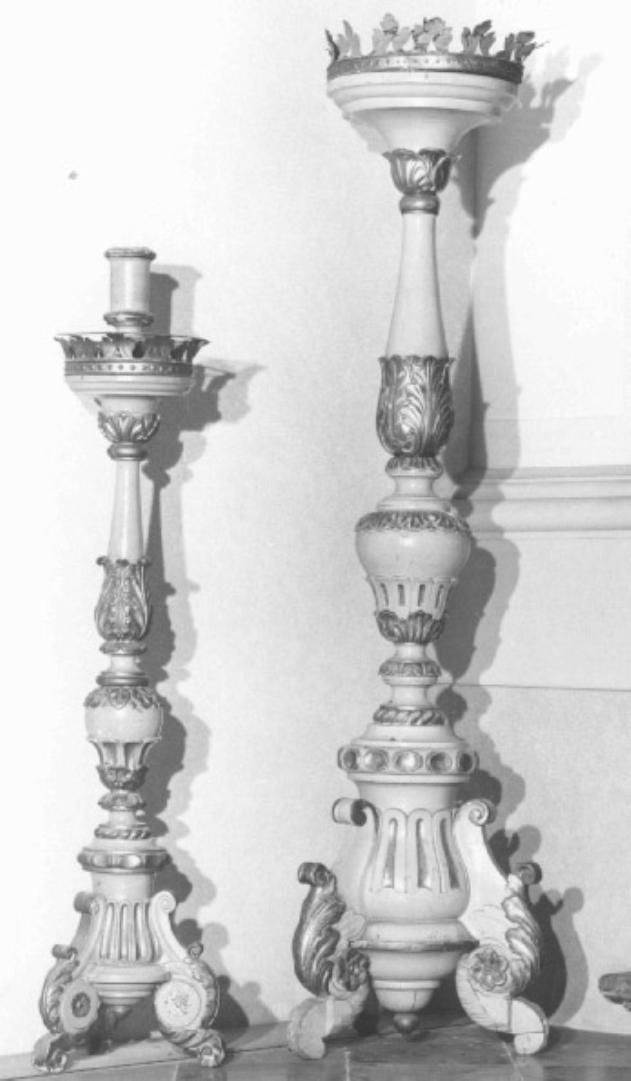 candeliere d'altare di Frate Elia (sec. XVIII)
