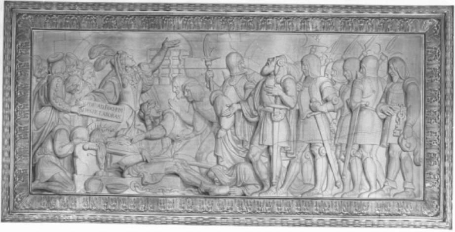 morte di San Rocco in carcere (dipinto) di Demin Giovanni - ambito veneto (sec. XIX)