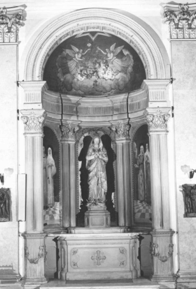 croce (altare) di Rocchi Luigi, Barel Vittorio - ambito trevigiano (sec. XIX)