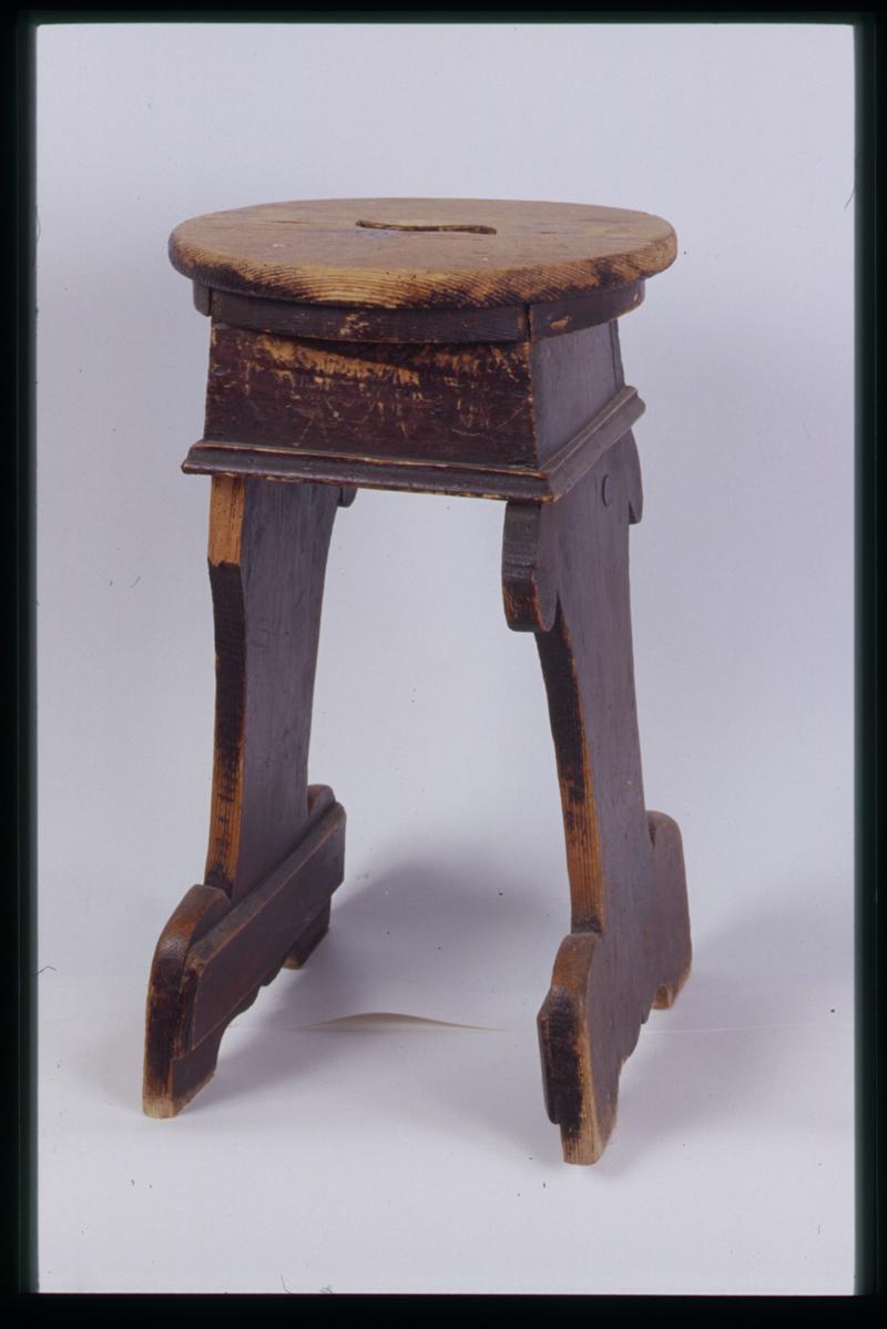 sgabello - manifattura veneta (seconda metà sec. XIX)