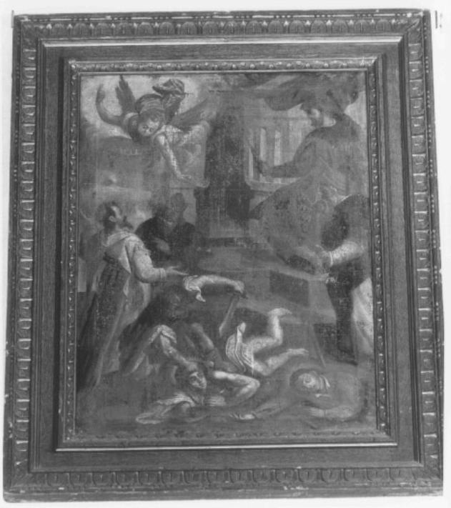 martirio di santi (dipinto) - ambito veneto (sec. XVII)