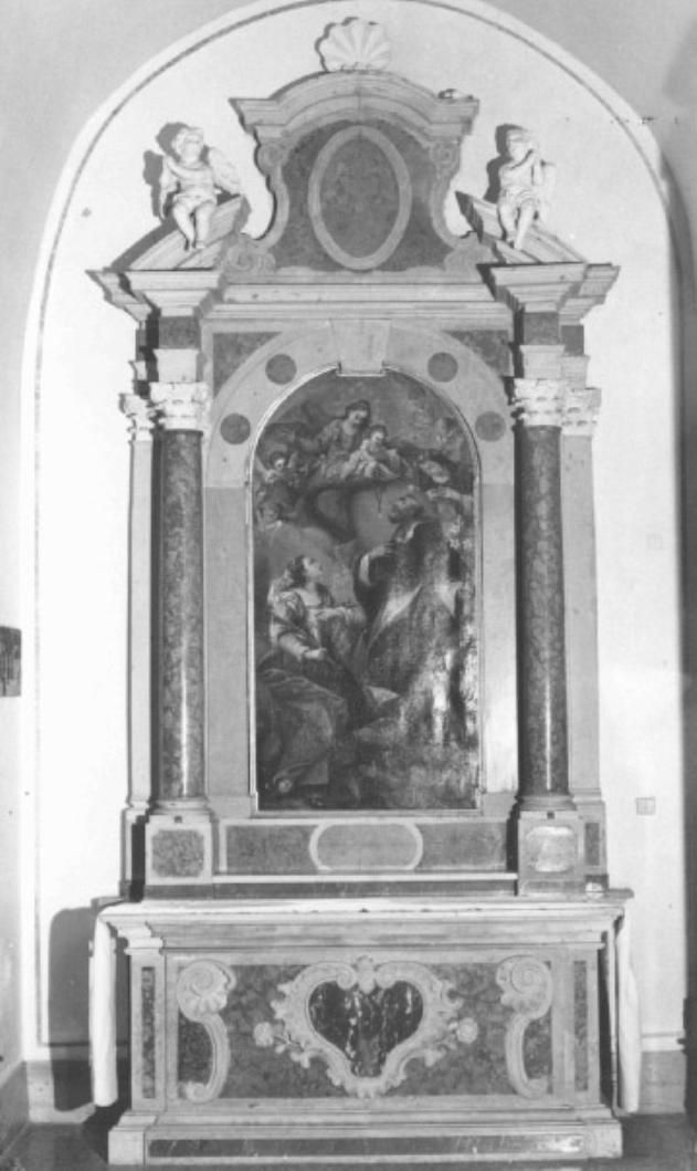 altare - ambito veneto (prima metà sec. XVIII)