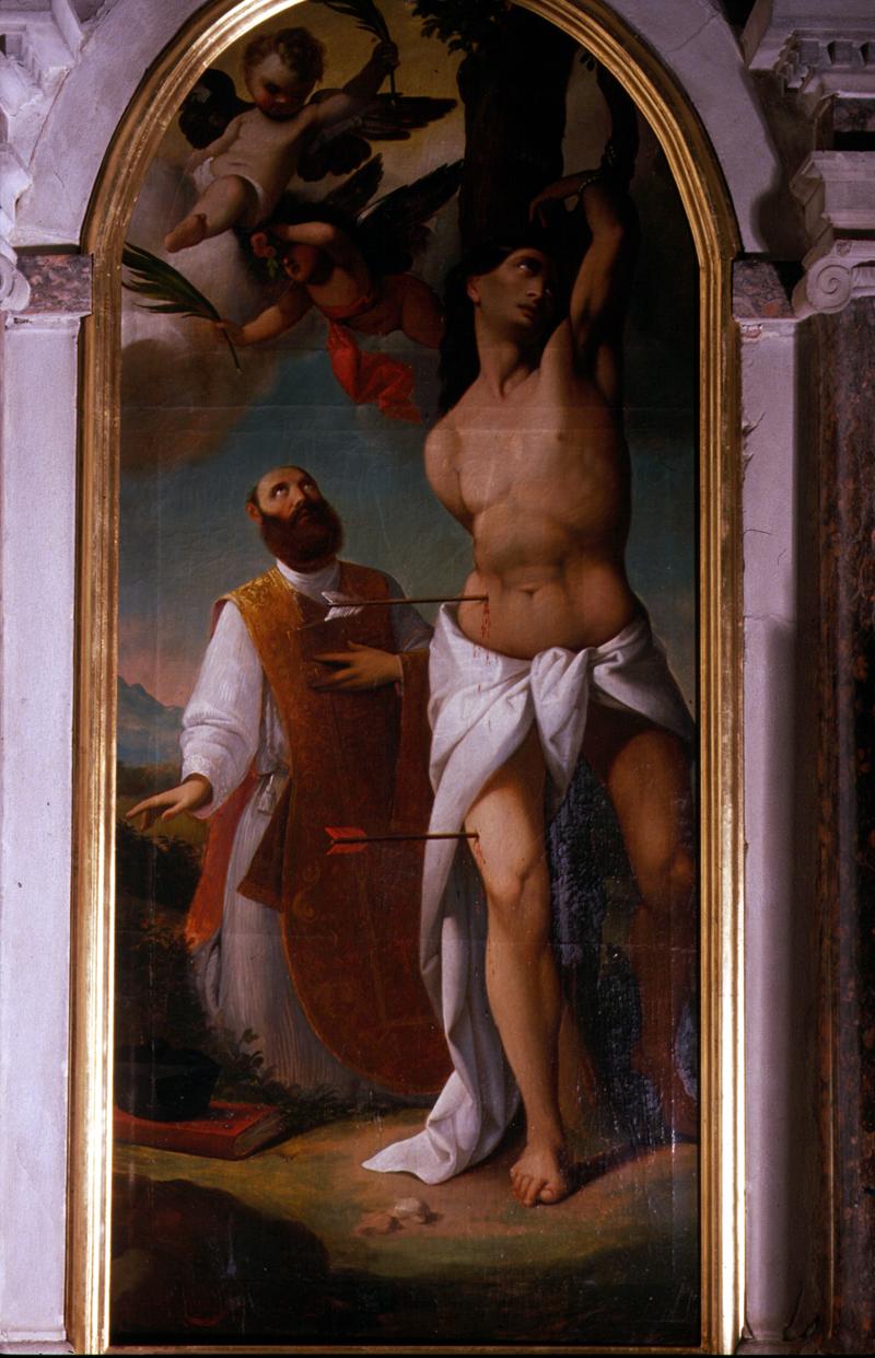 San Sebastiano (dipinto) - bottega veneta (sec. XIX)