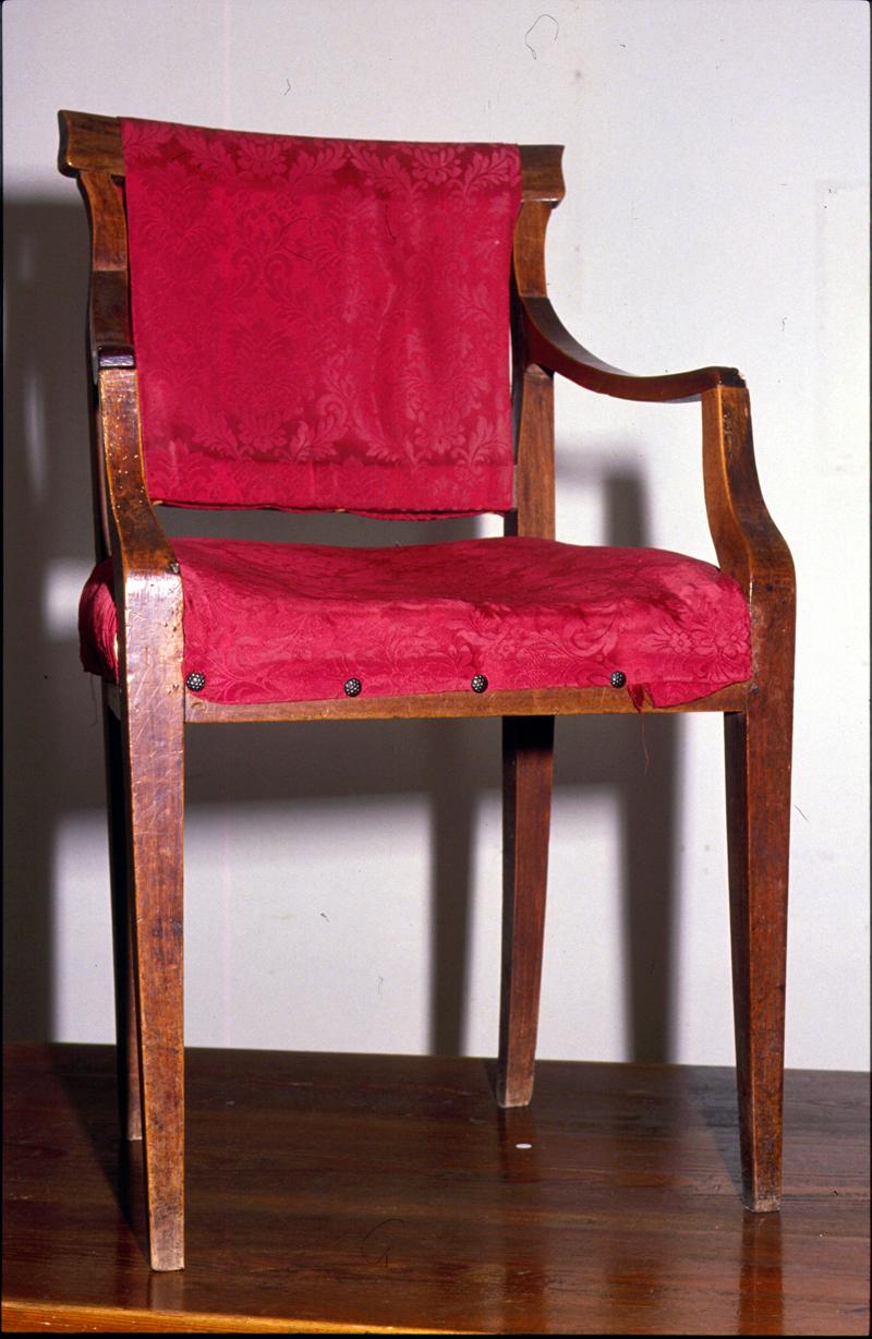 sedia, serie - manifattura veneta (inizio sec. XIX)