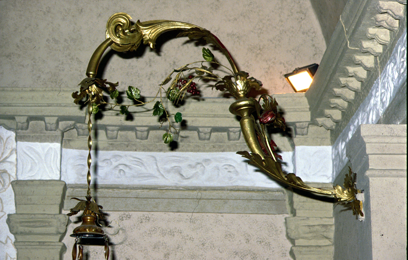 candeliere da parete - manifattura veneta (seconda metà sec. XIX)