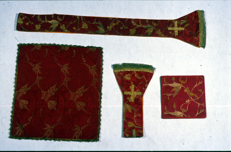 borsa del corporale - manifattura veneta (inizio sec. XVIII)