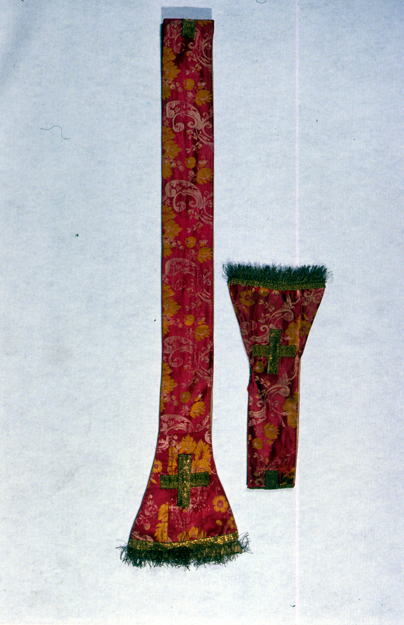 stola, elemento d'insieme - manifattura veneta (fine sec. XVIII)