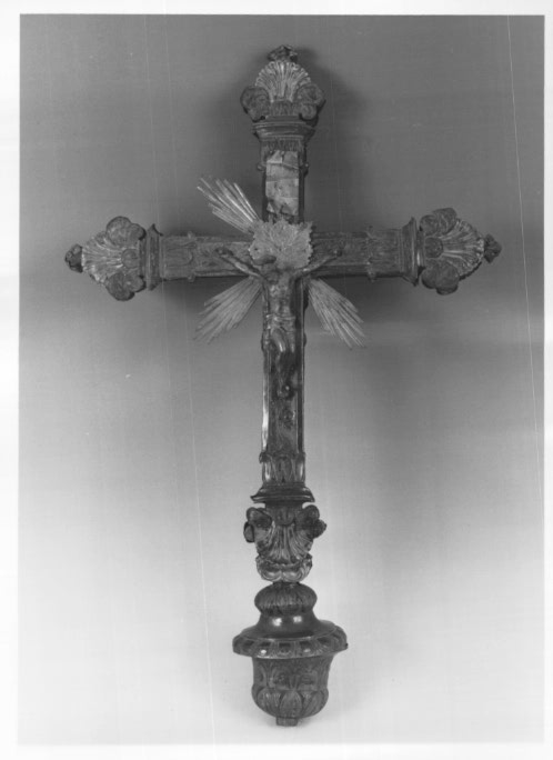 croce processionale - ambito veneto (sec. XIX)