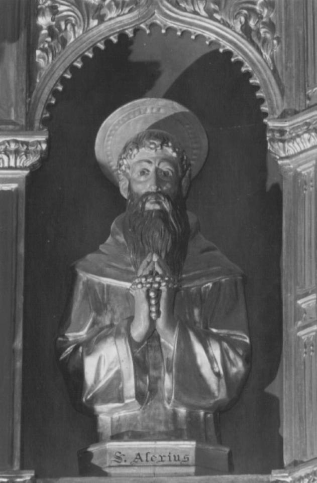 Sant'Alessio Falconieri (scultura) di Dall'Acqua Luigi, Michieli Pietro (sec. XX)