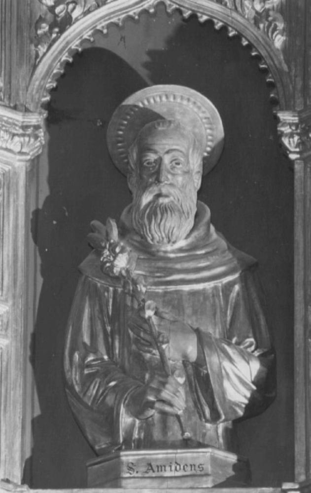 San Amadio (scultura) di Dall'Acqua Luigi, Michieli Pietro (sec. XX)
