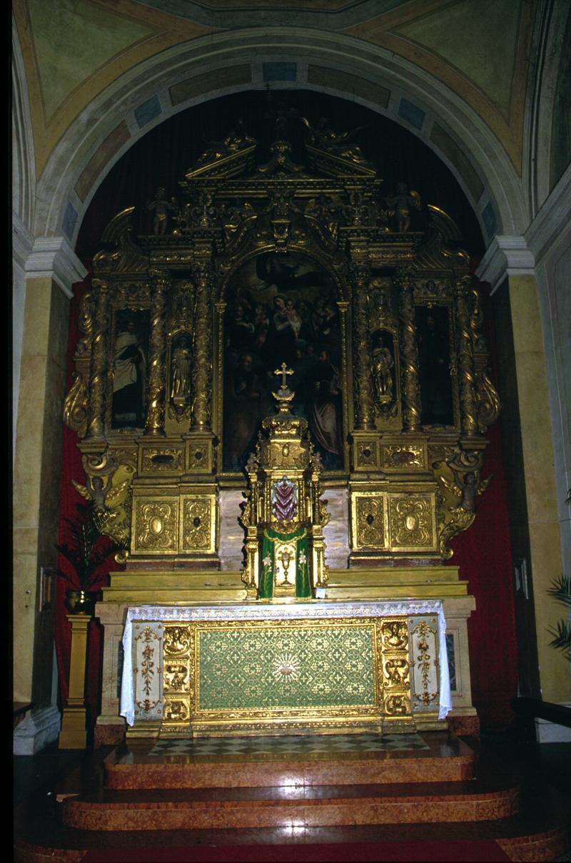 altare maggiore di Ghirlanduzzi Giambattista (attribuito) - ambito veneto (fine sec. XVII)