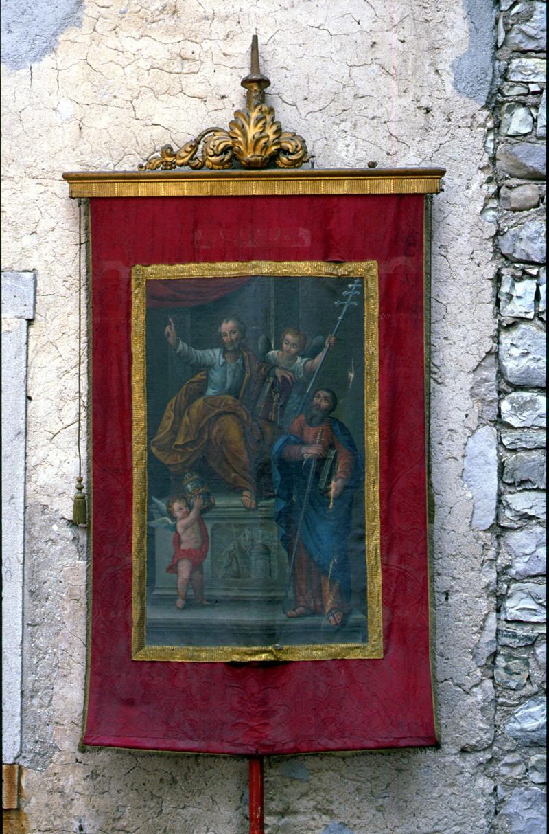 stendardo processionale di Guaranda Vincenzo (attribuito) - ambito veneto (seconda metà sec. XIX)