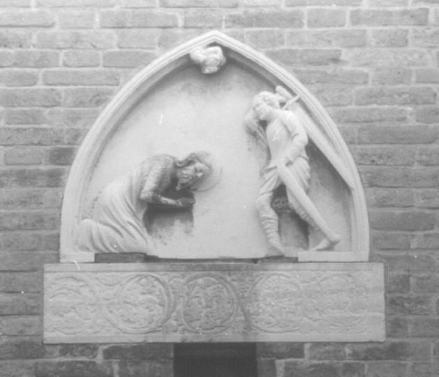 Decapitazione di San Giovanni Battista (rilievo) - ambito veneto (sec. XIV)