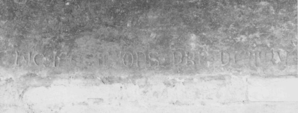 lastra tombale - ambito veneto (sec. IX)