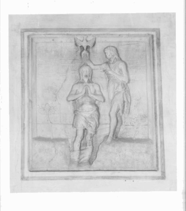 Battesimo di Cristo (rilievo) - ambito veneto (sec. XIV)
