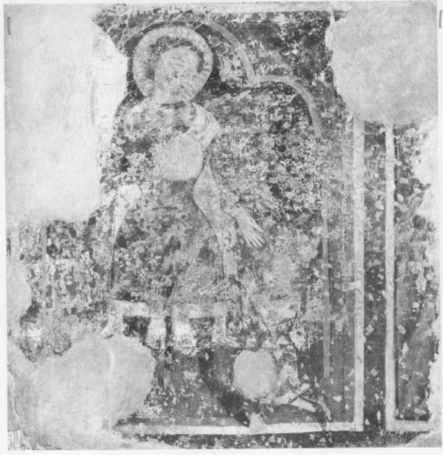 S. Giorgio (dipinto, frammento) - ambito veneto (secc. XIII/ XIV)