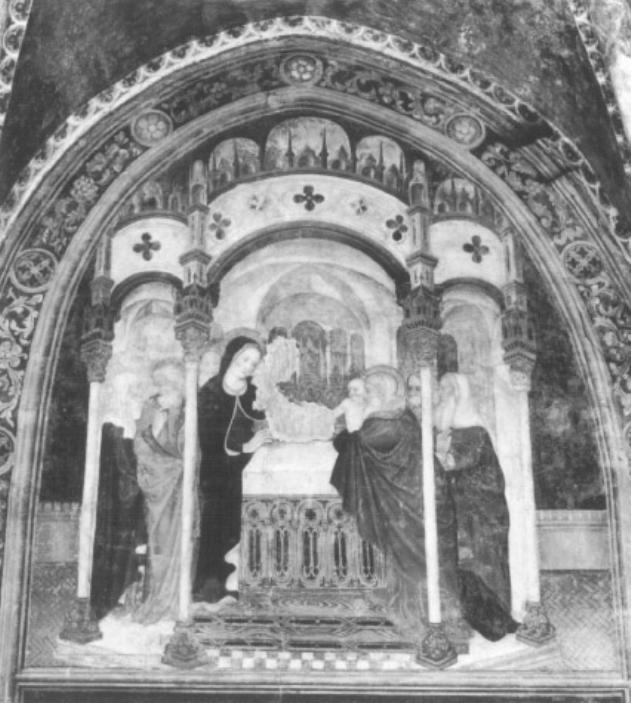 presentazione di Gesù al tempio (dipinto) di Maestro degli Innocenti (attribuito) - ambito veneziano (sec. XV)