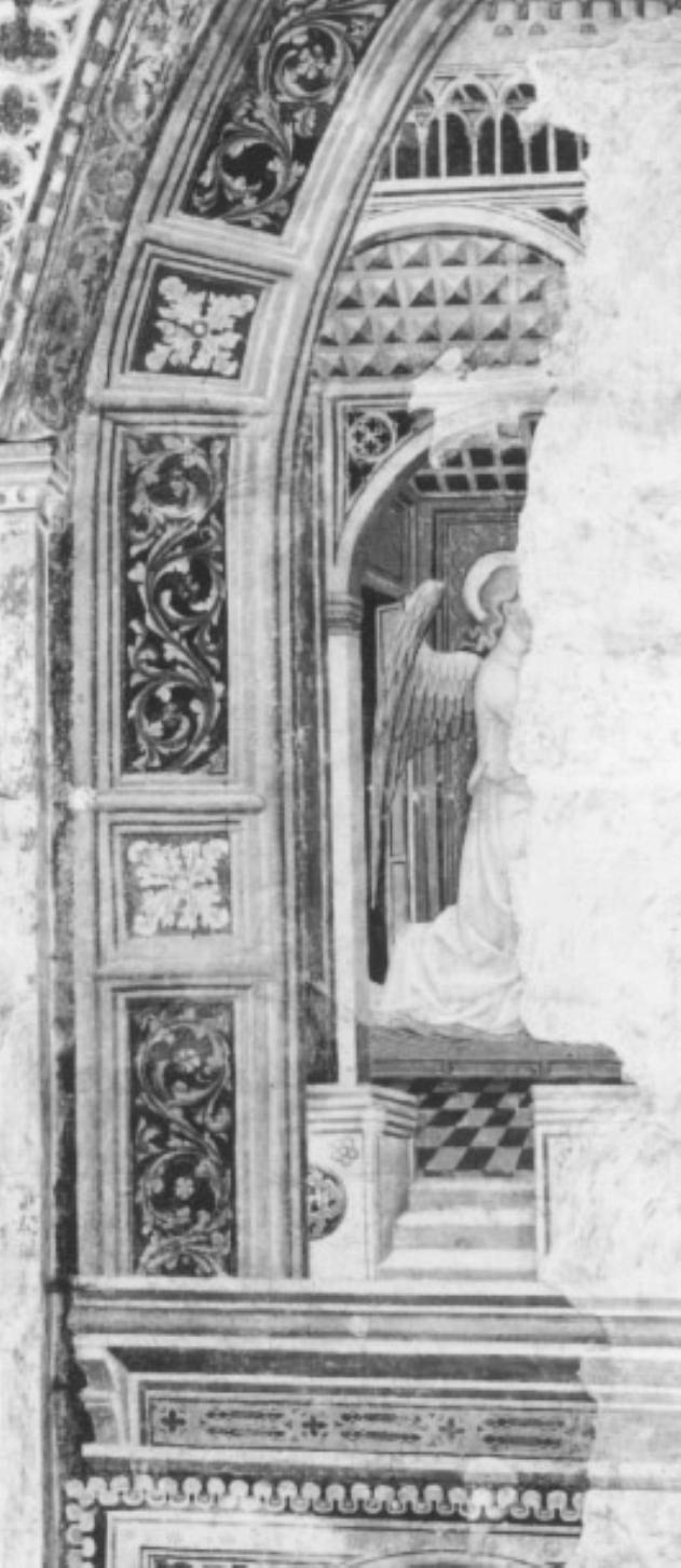 angelo annunciante (dipinto) di Nicolò Di Pietro (cerchia) - ambito veneziano (sec. XV)