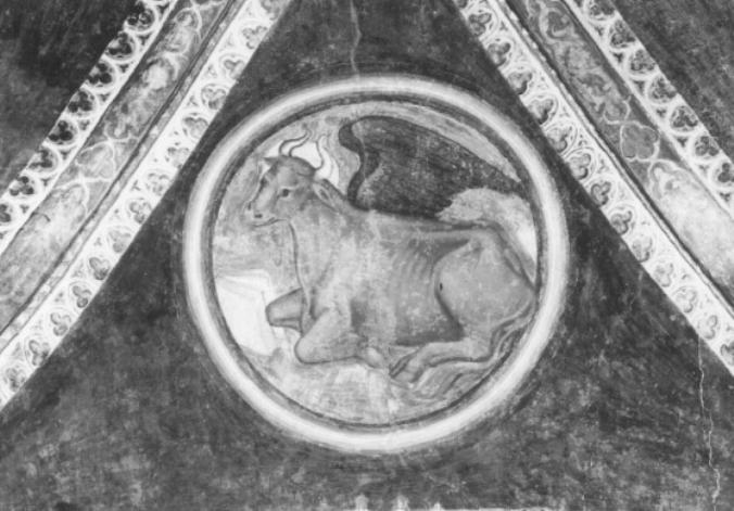 simbolo di San Luca Evangelista (dipinto) - ambito veneziano (sec. XV)