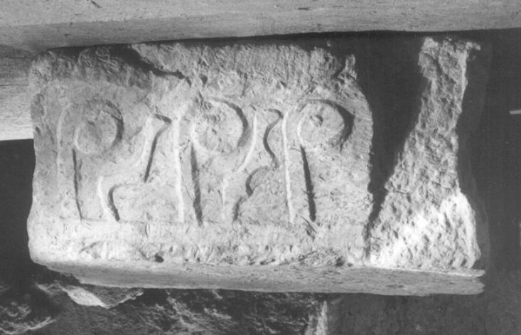 mensola architettonica, frammento - ambito veneto (sec. XII)