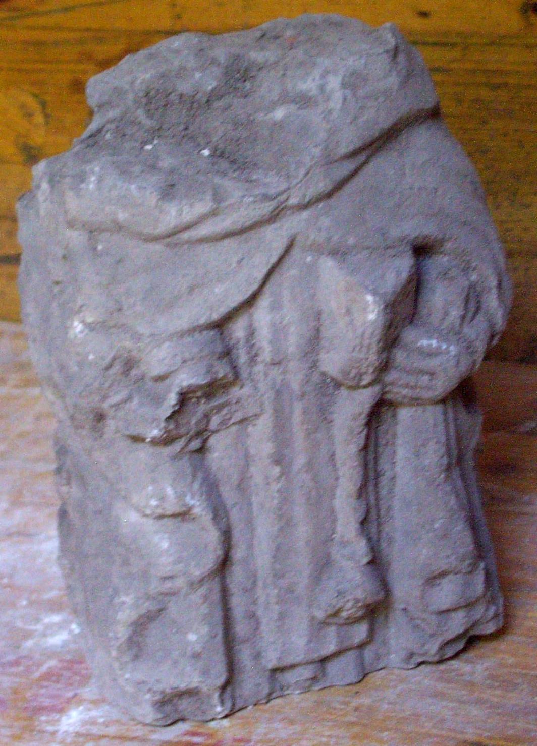 angelo (scultura) - ambito feltrino (fine/inizio secc. XV/ XVI)