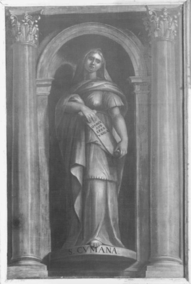 sibilla cumana (dipinto) - ambito veneto (fine/inizio secc. XVI/ XVII)
