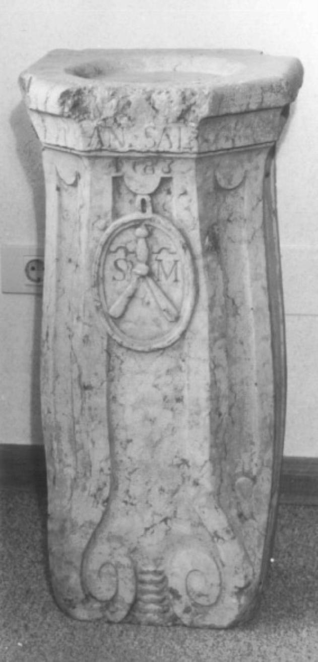cippo - ambito veneto (sec. XVIII)