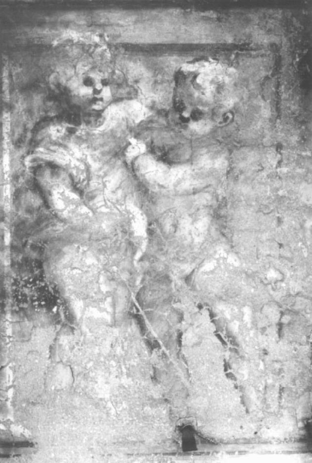 putti (dipinto) di Fiumicelli Ludovico (attribuito) - ambito vicentino (sec. XVI)