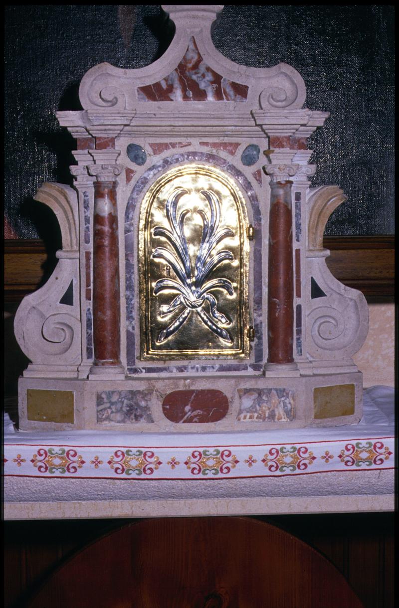tabernacolo - bottega veneta (fine/inizio secc. XVIII/ XIX)