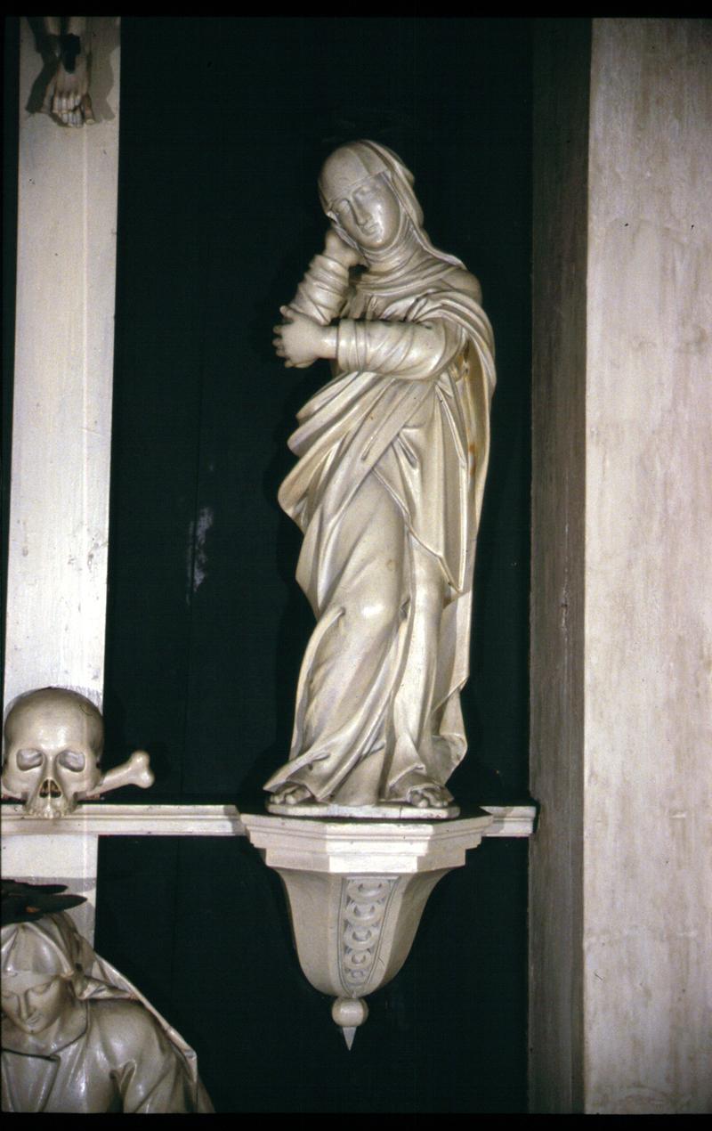 San Giovanni Battista e la Madonna (scultura, elemento d'insieme) di Ghirlanduzzi Giambattista (attribuito) - ambito veneto (sec. XVII)