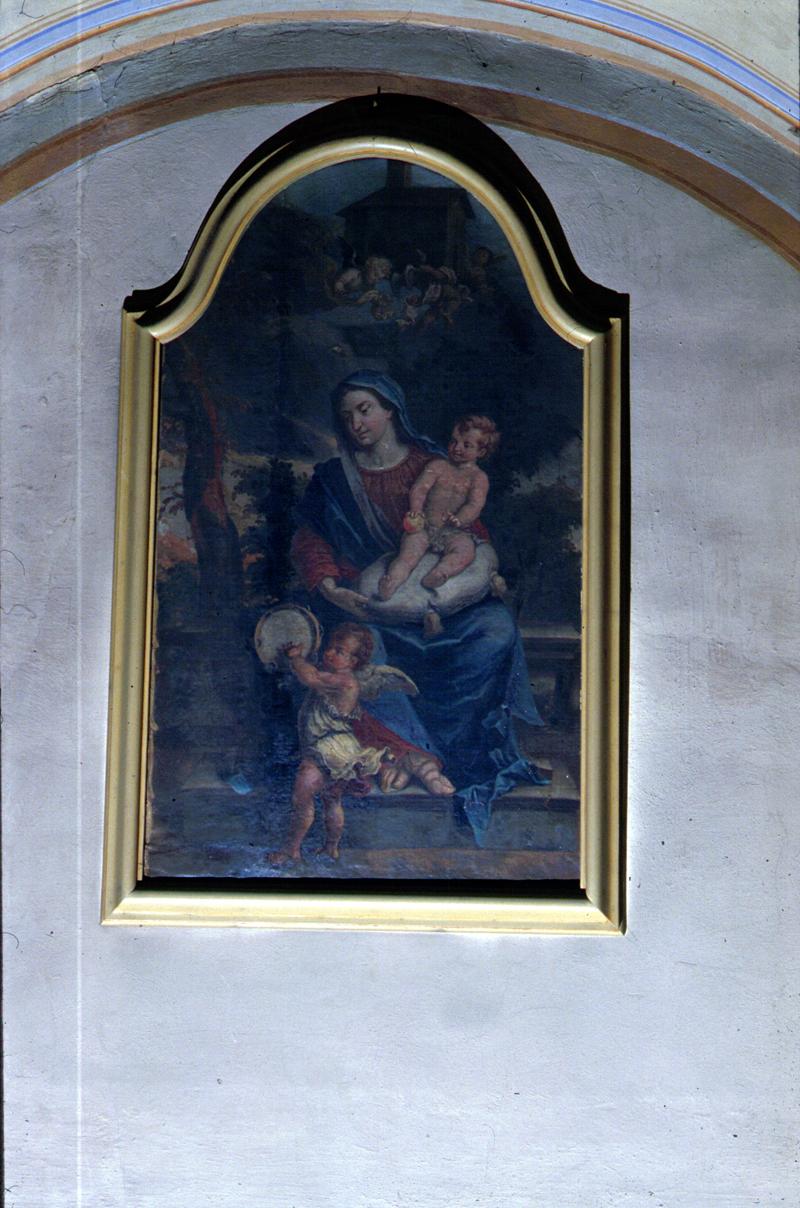 Santa Maria (dipinto, elemento d'insieme) di Manforti Cristoforo (attribuito) - ambito veneto (sec. XVII)