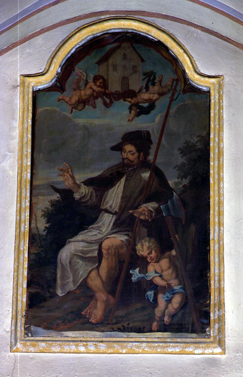 San Giacomo (dipinto, elemento d'insieme) di Manforti Cristoforo (attribuito) - ambito veneto (sec. XVII)