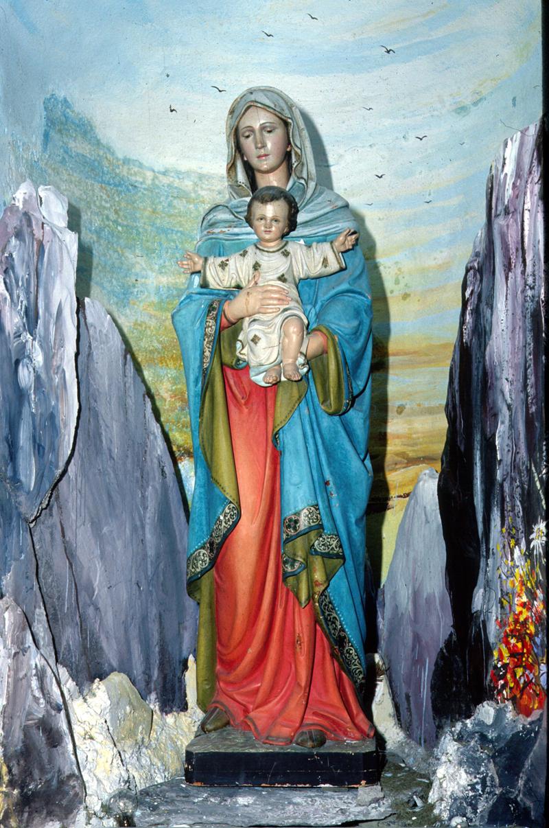 Madonna della Difesa (scultura) - manifattura cadorina (prima metà sec. XX)