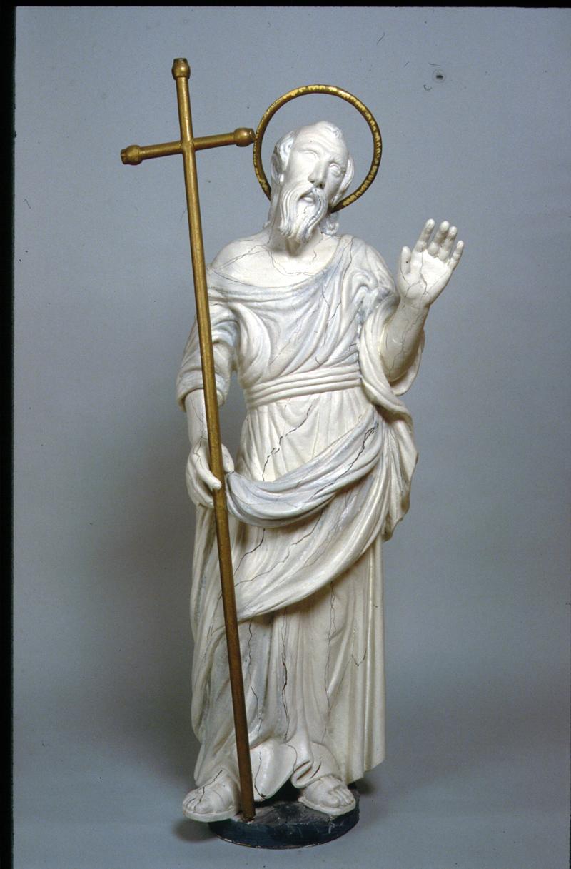 San Giacomo (scultura, elemento d'insieme) di Pontil Giobatta - ambito veneto (sec. XIX)