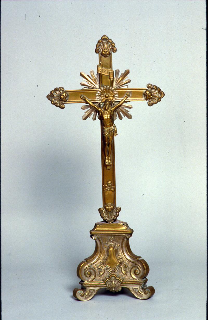 croce d'altare - manifattura veneta (sec. XIX)
