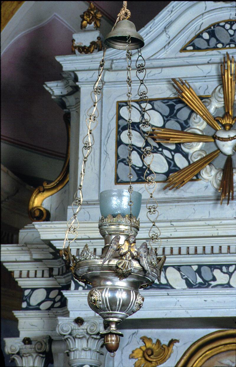 lampada pensile - manifattura veneta (sec. XIX)