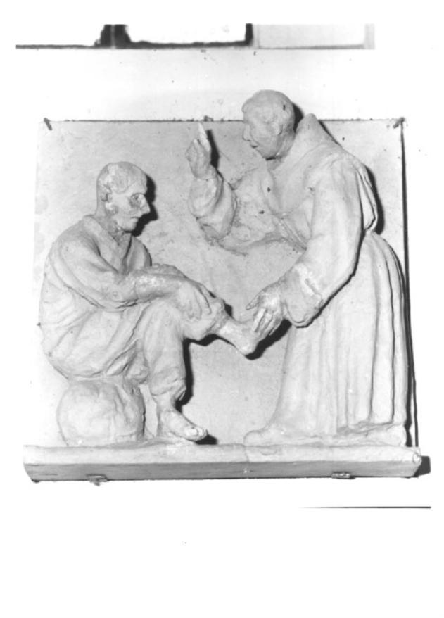 gamba recisa (formella) - ambito veneto (sec. XX)