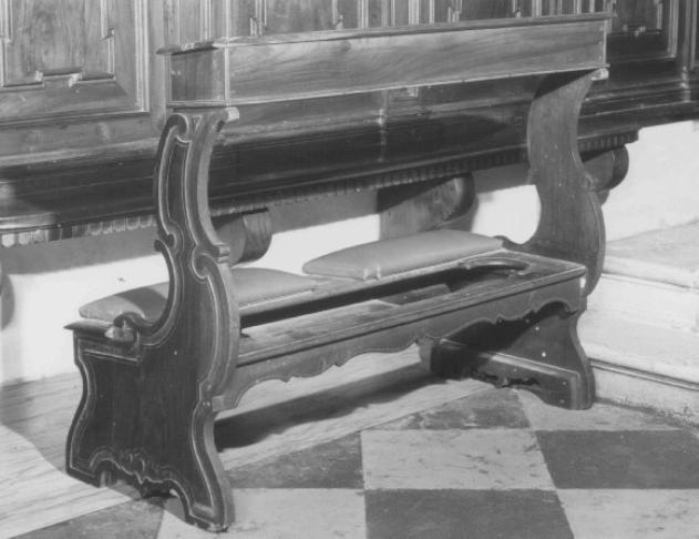 inginocchiatoio - produzione trevigiana (secc. XVIII/ XIX)