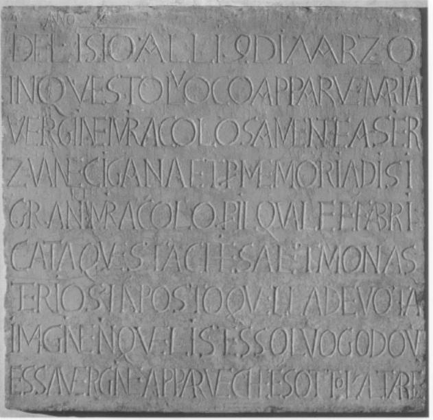 lapide - ambito veneto (sec. XVI)