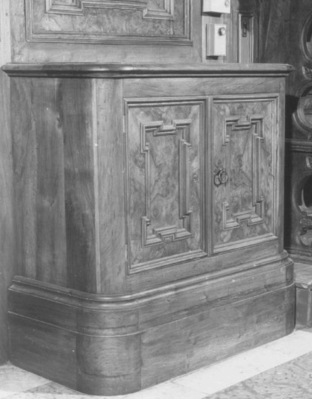 credenza - ambito veneto (seconda metà sec. XIX)