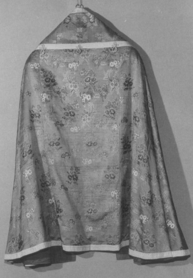 piviale - manifattura veneziana (seconda metà sec. XVIII)