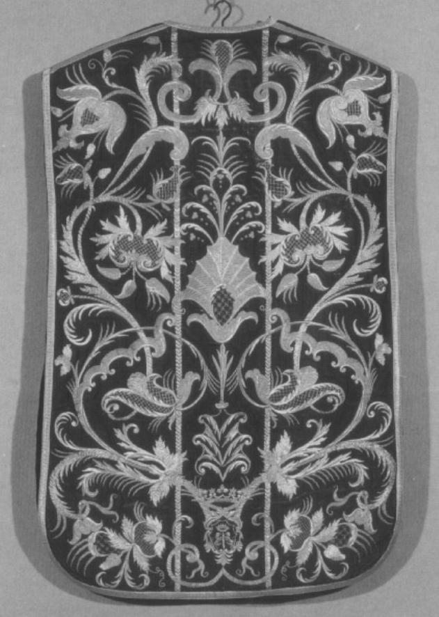 pianeta, elemento d'insieme - manifattura spagnola (sec. XVIII)