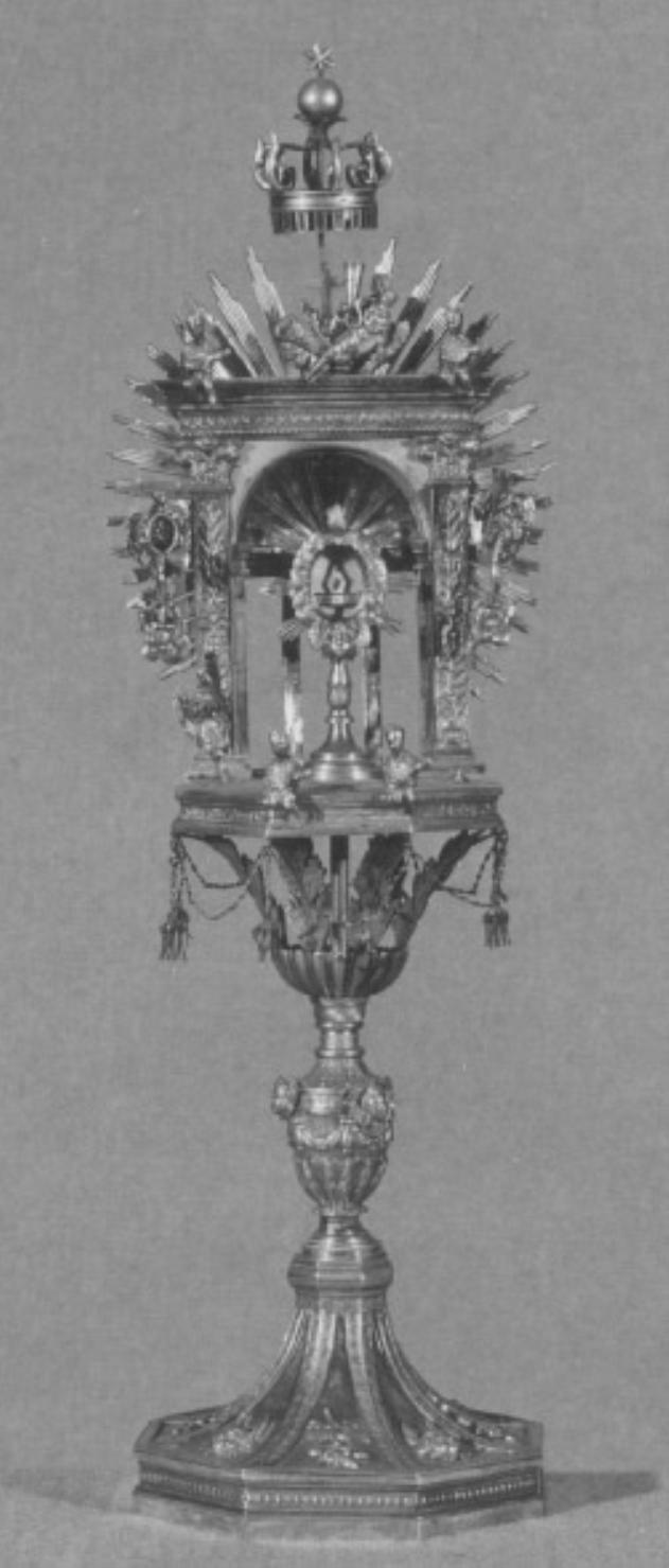 reliquiario architettonico - ambito veneto (sec. XIX)