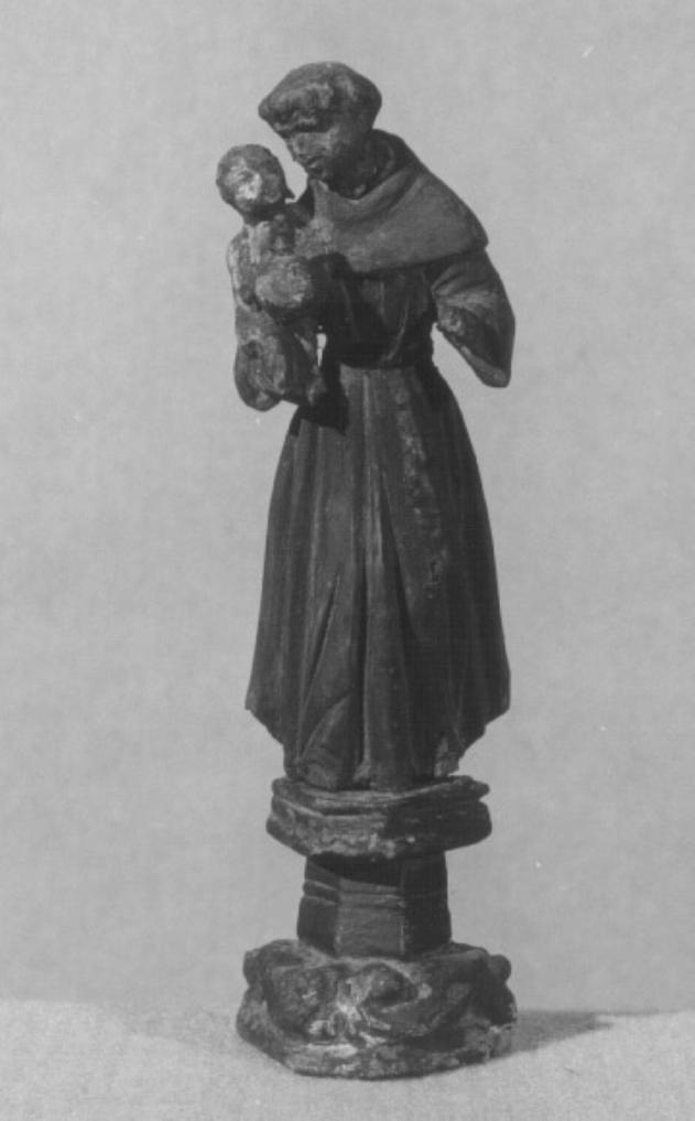 Sant'Antonio da Padova con Gesù Bambino (statuetta) - ambito veneto (sec. XVIII)
