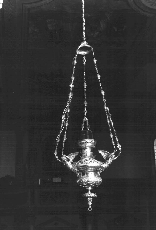 lampada pensile - ambito veneto (sec. XIX)