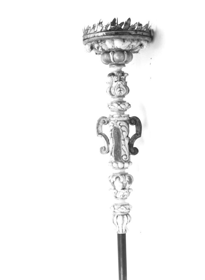 candelabro portatile - bottega veneta (prima metà sec. XVIII)