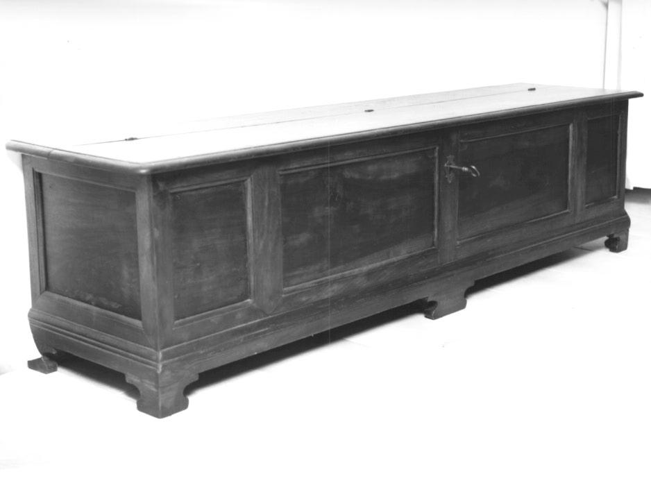 cassapanca - ambito veneto (fine sec. XIX)